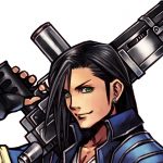 Mannen med maskingeväret från Final Fantasy VIII