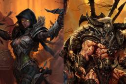 Demonhunter och Barbaren i Diablo III